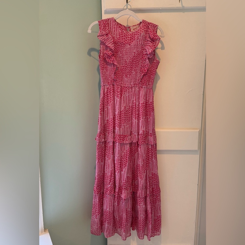 Banjanan Pink Floral Maxi Dress